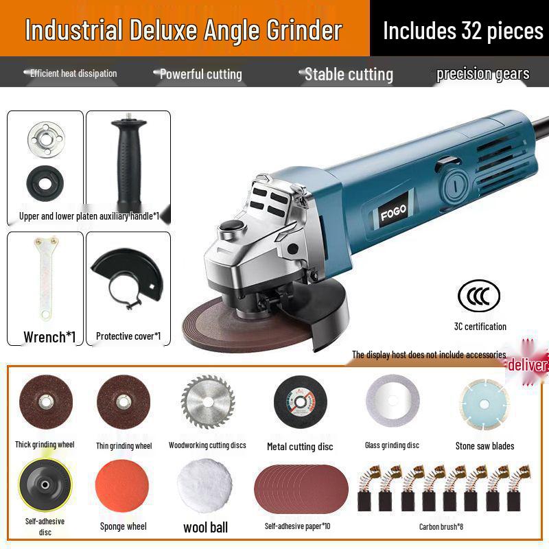 Fugle Multifunctional Angle Grinder & Polisher - Household Hand Tool