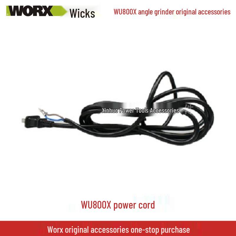 Wickes Angle Grinder Accessory Set: WU800X Head Shell, Carbon Brush, Gear Rotor, Stator, Switch Housing, Spindle.