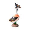Goose Costume for Yard Display 1 Set Halloween Outfit, Lawn Festive Clothes with Pumpkin Spider Pointed Themed Hat, Porch 23 Inch Statue Outdoor