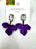 Boucles d'oreilles NUANCE Silk Blossom 7 Green, marque coréenne premium, bijoux coréens, accessoires coréens, style coréen, KBeauty