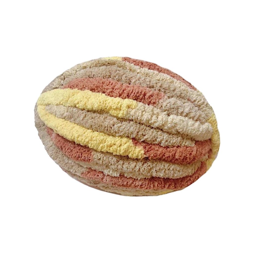 Thick Chunky Yarn Bulky Yarn Comfortable Knit Yarn Polyester Yarn for Knitted Blanket Mat Weaving Scarf DIY Craft Cushion