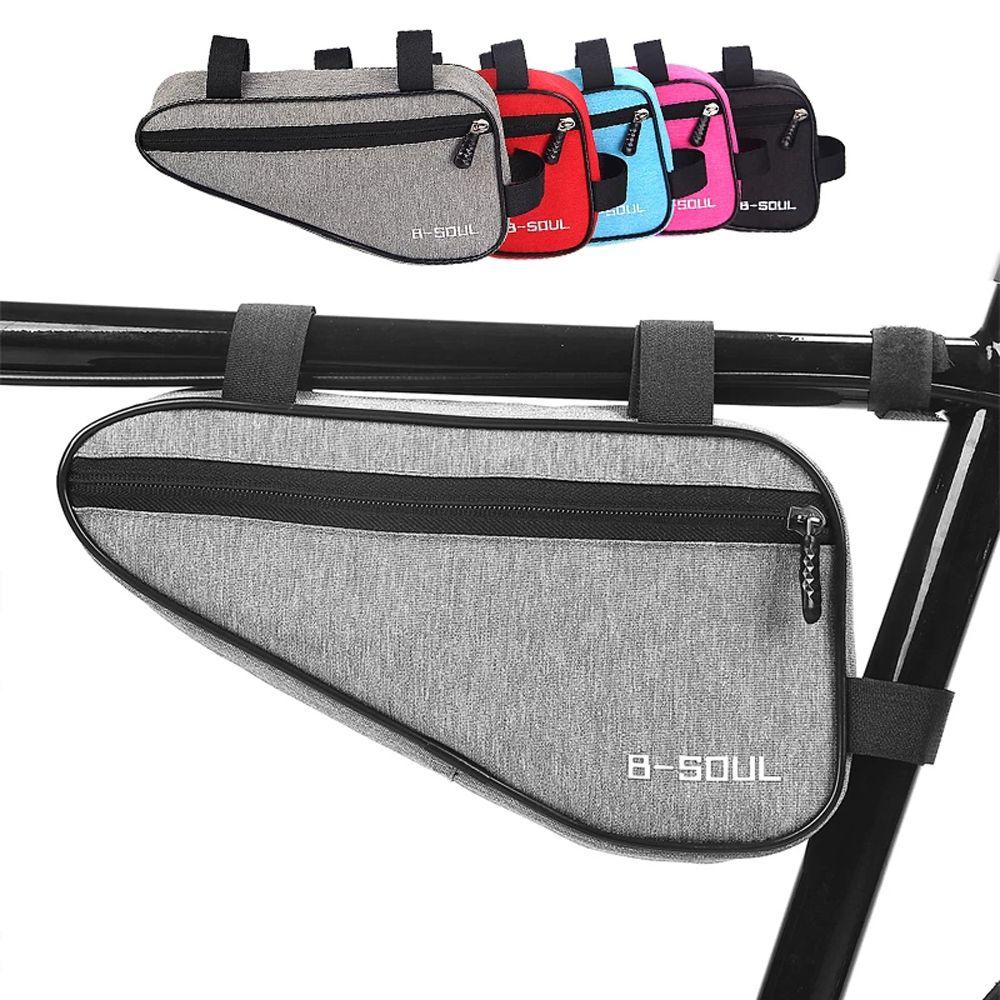

Tool Pouch Bag MTB Bike Saddle Storage Bag Seat Rear Tool Pouch Frame Bag Triangle Bicycle Bag