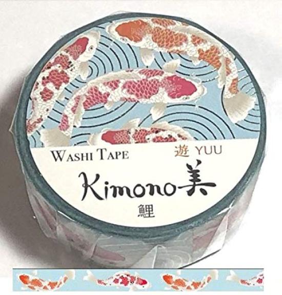 Kamiiso Masking Carp 15mm x Tape, Design, 7m, GR-2011