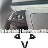 For Tesla Model 3 Highland Model Y Juniper 2025 Rattknapp Klistremerke Beskyttende Deksel Lappe Interiør Biltilbehør