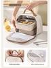 Korean Square 304 Stainless Steel Lunch Box with Airtight Glass Lid - Microwave Safe