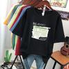 Women Plus Size Digital Printed T-shirts Korean Loose Comfortable Round Neck Tees Summer Female Casual Breathable Big Sizes Tops