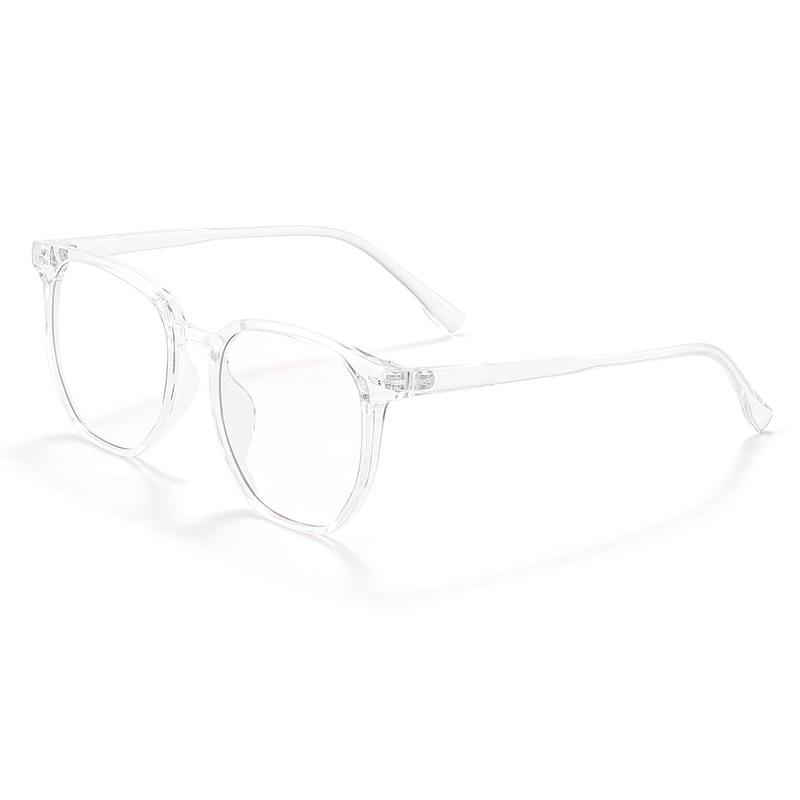 

Прозрачная оправа для компьютерных очков для женщин и мужчин, квадратные очки с защитой от синего света, модные, стильные, универсальные, ультралегкие, унисекс прозрачный белый