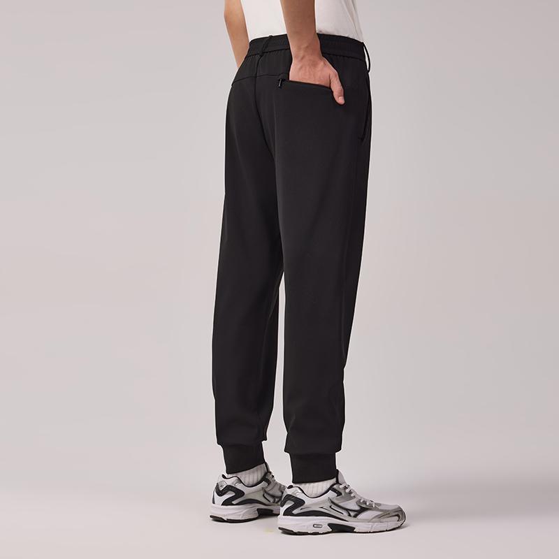 Skechers High-Quality Woven Drawstring Loose Fit Joggers Outdoor Sports Pants Unisex bottoms P225U138-002K