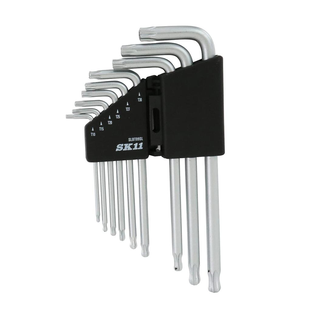 SK11 Ball Point Hex Lobe Wrench 9 SLBT09SL Set, Pieces,
