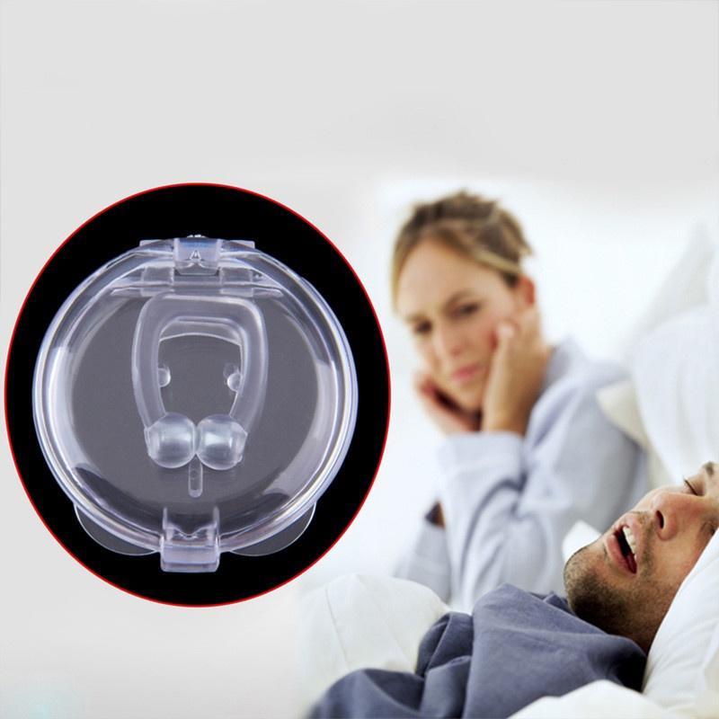 Silicone Snore Free Nose Clip Anti Snoring Aid Snore Stopper Device