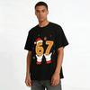 Weihnachts-Lebkuchen Zahl 67 Nikolaus Handschuhe Grafik Lässiges Oberteil Reines Baumwoll-T-Shirt