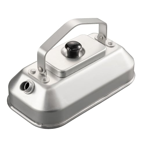 BUNDOK Aluminum Kettle BD-906 Solo, Lightweight, 350ml, Silver