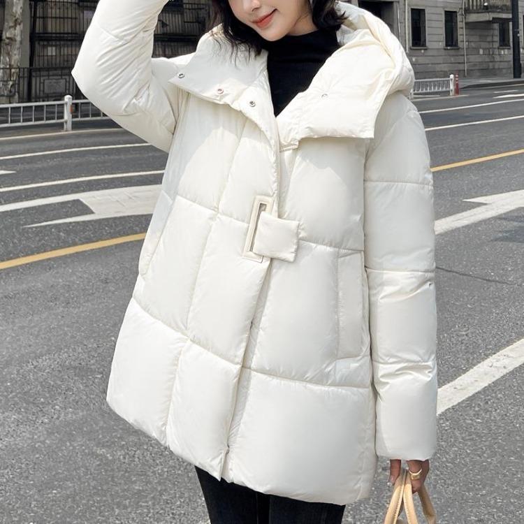 Women's Winter Warm Parkas Oversize Jackets Hooded Loose Long Sleeve Thick Outerwears Fashion