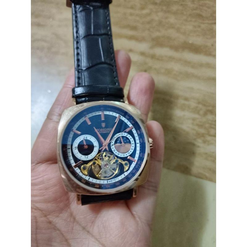 Fashion brand watches men's hollow mechanical watches tourbillon automatic mechanical watch collection