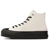 All Star Lifted Overtape Hi Classic Versatile Mid-Top Canvas Shoes Unisex Sneakers White Black 31312471