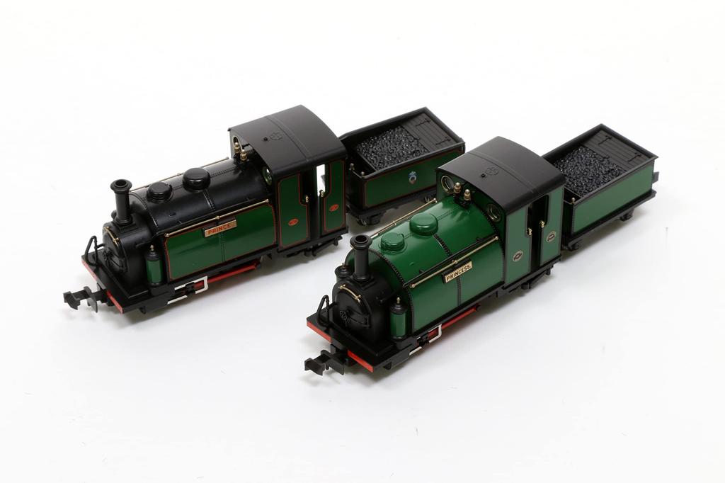 KATOPECO OO-9 Small England Princess Green 51-201F Railway Model Steam Locomotive