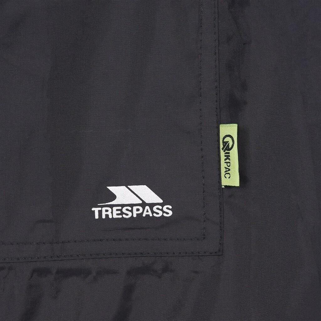 Куртка Trespass Qikpac Poncho schwarz