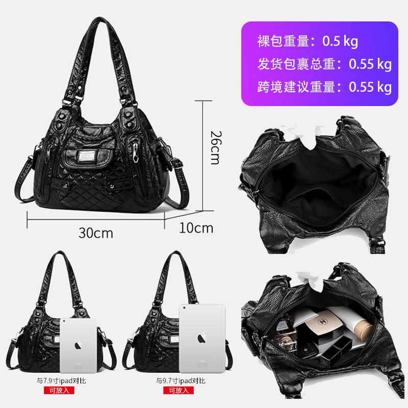 Damevesker Damevesker Trend store skuldervesker Bærbare messenger-vesker Damemote