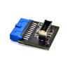 USB 3.0 19-Pin to USB 3.2 Type-C Front Adapter 9-Pin to Type-E 20-Pin