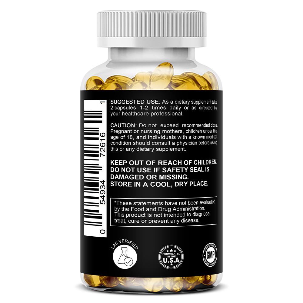 Nicotinamide Riboside Dietary Supplement, With Quercetin Phytosome, 120 Softgels Per Bottle