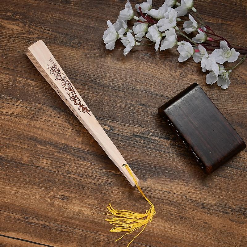 Wooden Hand Fan Decorative Folding Fan Hand Fans for Women Wedding Hand Fans Home Decorations Abanicos De Mano Para Mujer