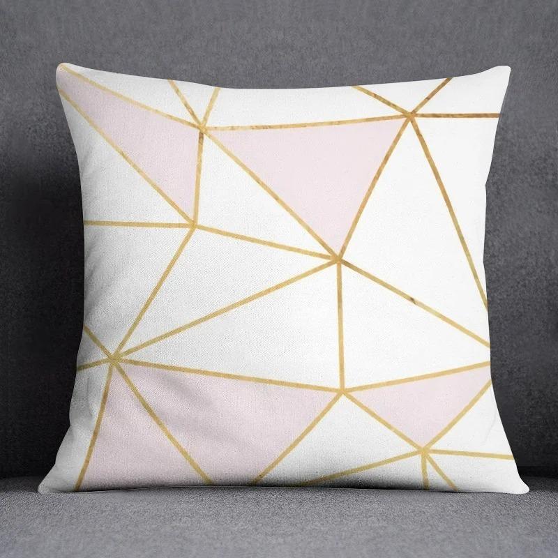 Pink Fresh Decorative Pillowcase Living Room Office Ornaments Home Pillowcase