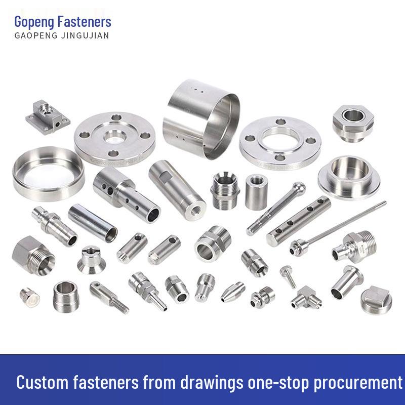 Stainless Steel CNC Machined Specialty Parts and Non-Standard Precision Bolts