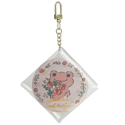 Pickles the Frog Enchante Mirror with Case 206831-25 H10 X W10 X D1cm