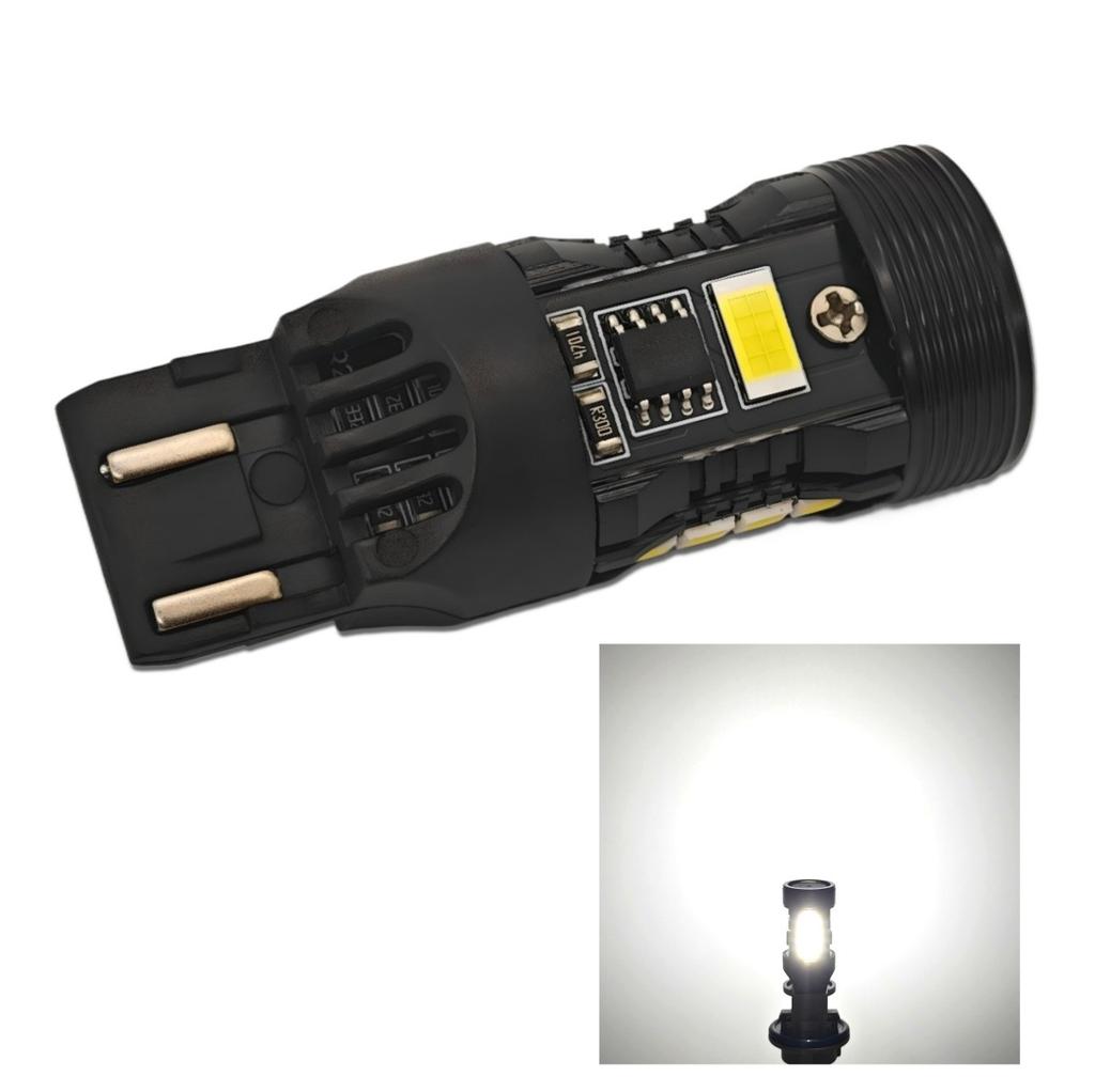 2 Pcs W21/5W LED Bulb 7443 12V No Error, White EU-USA Off-Road