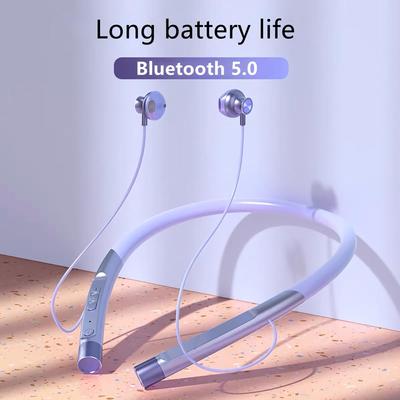 Sports Bluetooth Headset 5.0 TWS Wireless Neckband Earphones Hanging Neck Stereo Headphones Waterproof Earbuds With Microphone