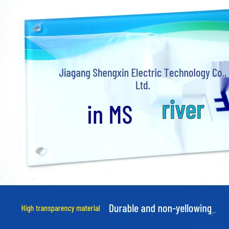 Custom Acrylic Doorplate Storefront Sign Custom - Contact Customer Service