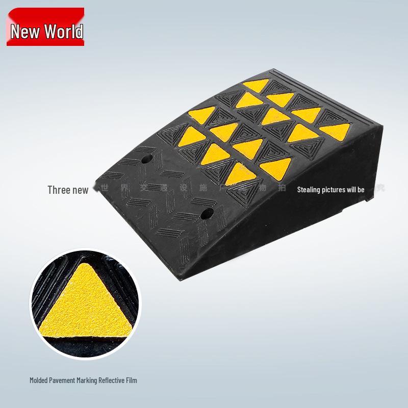 19cm Rubber Curb Ramp Car Step Pad