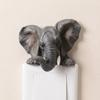 Resin Wall Stickers Animal Wall Hangings Switch Decal Home Decor Room Decorations Cartoon Dog Kitty Reindeer Elephant Panda