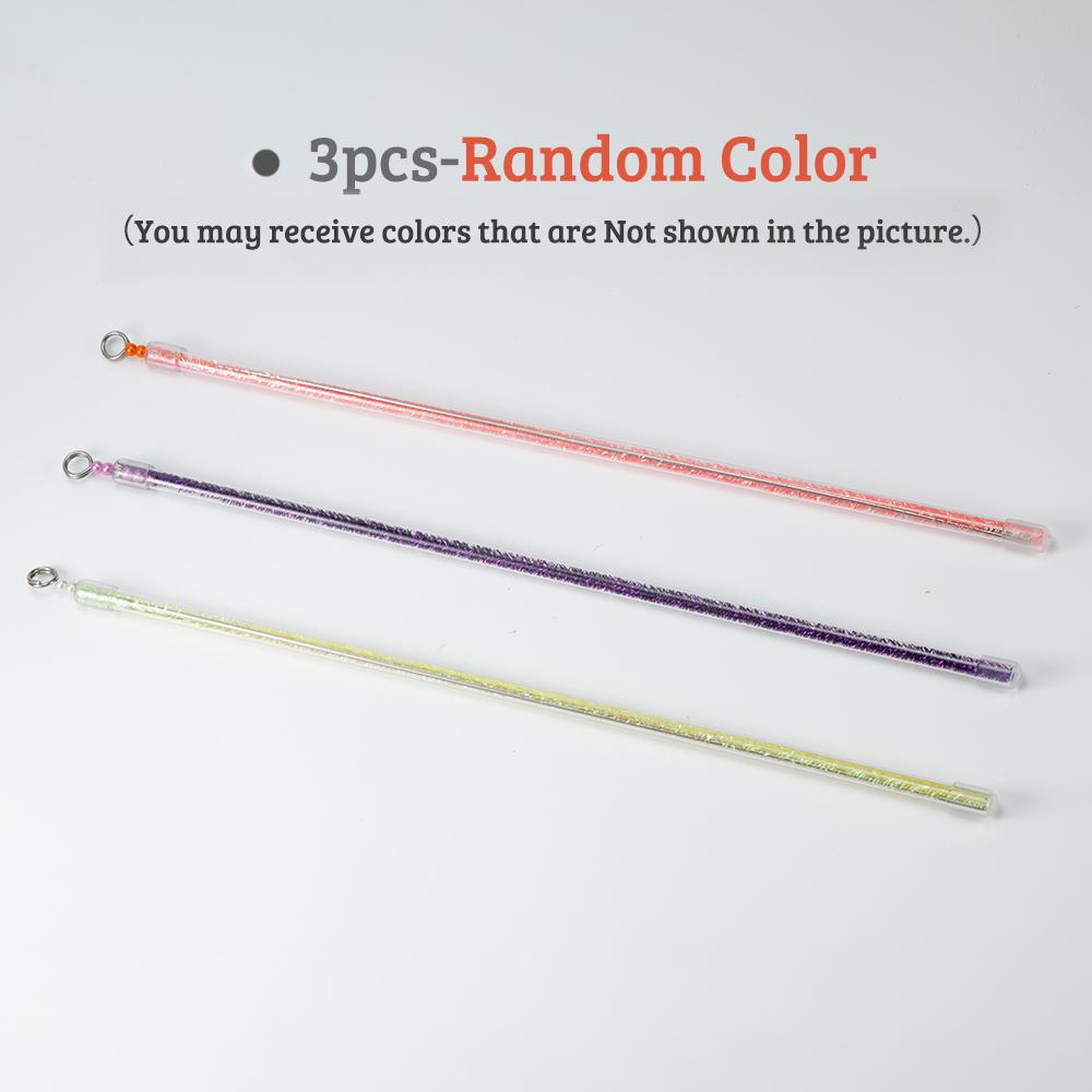 Random Color Short Wand Teasing Cat Stick Cat Toy Interactive Pet Toy
