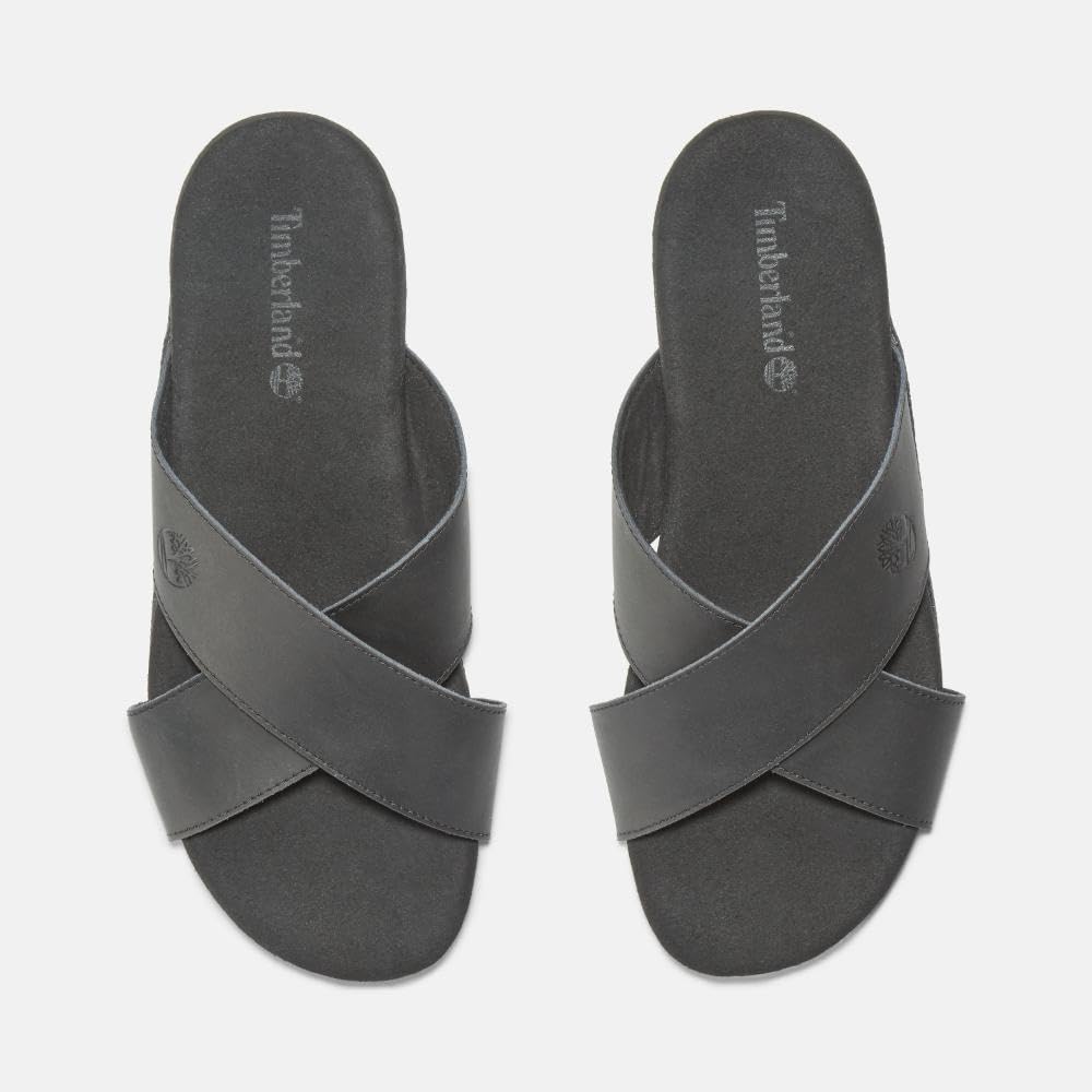 Timberland Herren Seaton Bay Riemensandalen, Jet Black, Größe 9.0 (27,0 cm), TB0A24Z50151