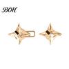 Decorative Scarf Accessory 1 Pair Pant Waist Tighteners, Metal Butterfly Star Jeans Button Functional Fashion Buckle Pins, Adjustable No-Sew