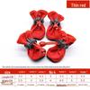 Teddy Dog & Puppy Non-slip Rain Boots - Cute Pet Shoes for Walking