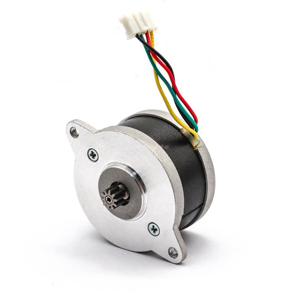 Black 3D Printer Stepper Motor Plastic Small Size Nema14 Motor  Electrician