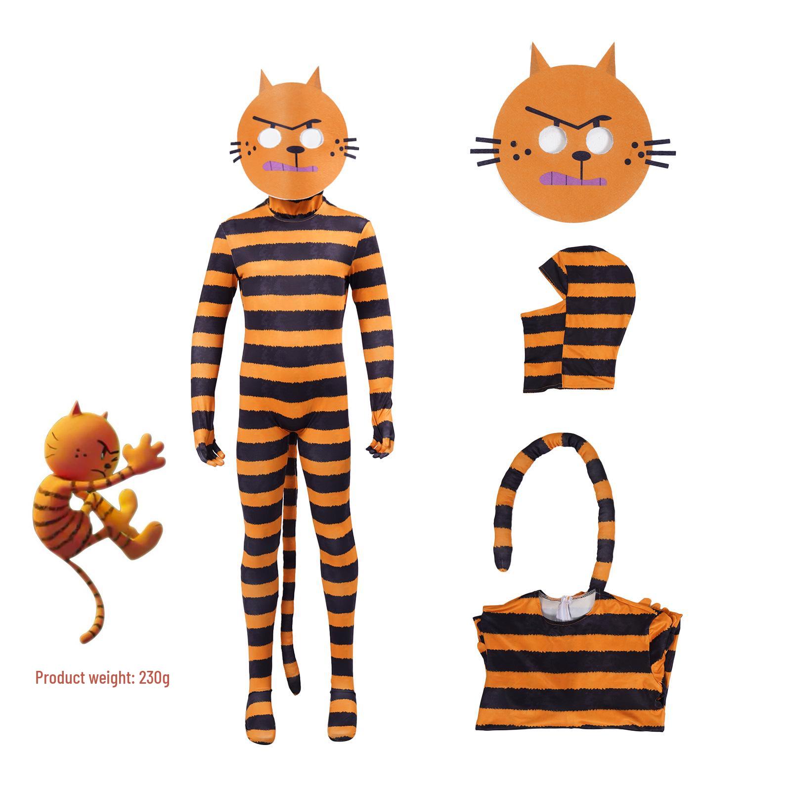 

Костюм косплея Пса-Детектива - Наряд для ролевой игры и сценического выступления Пита Кота на Хэллоуин 140