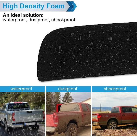 3rd Third Brake Light Gasket Seal Compatible with 2014-2018 Chevy Silverado 1500 GMC Sierra 2500HD 3500HD High Mount Stop Lamp Assembly, Single-Sided