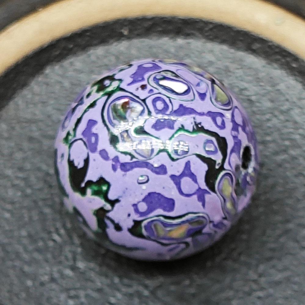 15mm Large Lacquer Loose Craft Beads for DIY Bracelets and Accessories