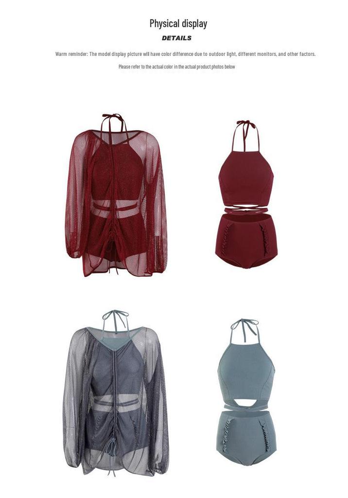 Costume da Bagno da Donna 2025 3 Pezzi Dimagrante Nascondi Pancia - Sexy & Conservativo