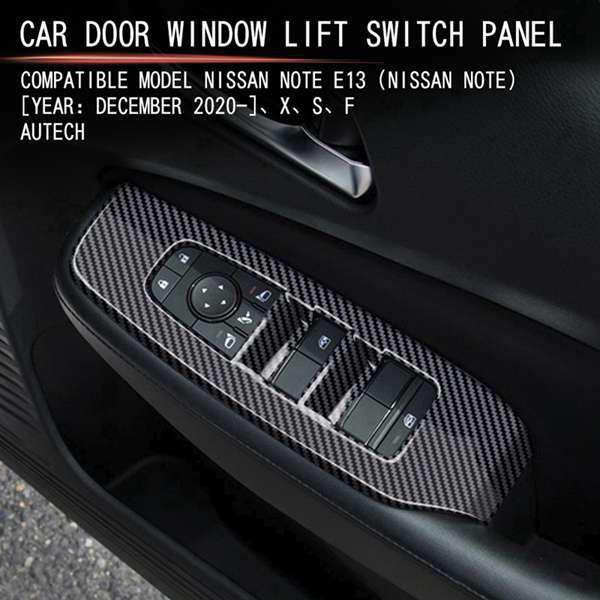 Set of 4 Window Lift Switches for 2020-2021 Nissan NOTE E13