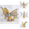 Stupenda Figura Giocattolo da Collezione Godzilla Mostro Mecha King Ghidorah Drago a 3 Teste da 8 pollici Regalo