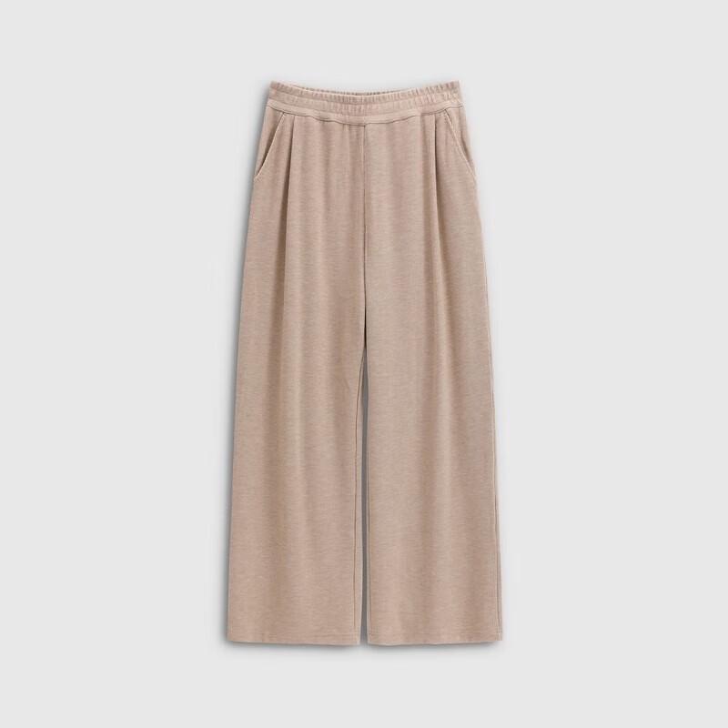 Gap Women's 2025 Fall Heavy Ribbed Pleated Wide-Leg Knit Pants