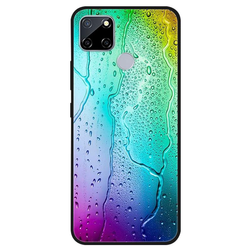 For Realme C25s C25 Case Painted Silicone Soft Phone Cover For Realme C25 C25S C21 C21Y C25Y Phone Case RealmeC25s C 25 s Funda