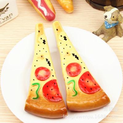 2Pcs Funny Pizza Ball Pen Creative Simulation Bread BallPoint Pens Stationery Canetas Escolar Material