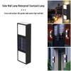 Outdoor Waterproof Solar Wall and Fence Light for Garden and Courtyard