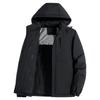 Men's Winter Graphene Thermal Hooded Jacket - Thick, Cold-Proof, Windproof Cotton Coat