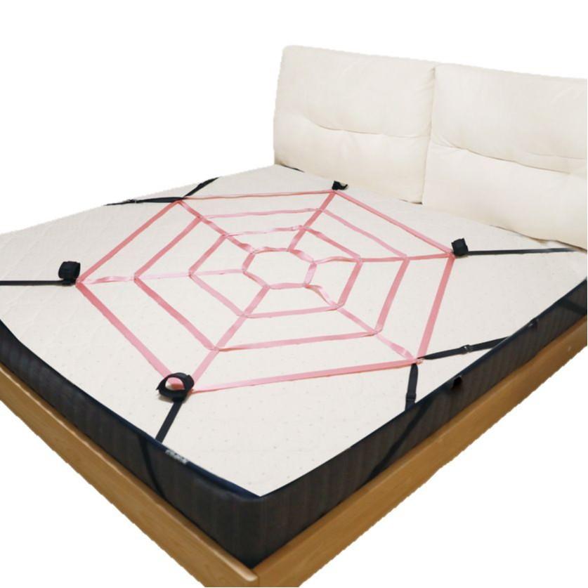 Bettfessel Sexspielzeug Set Erwachsenes Paar Sexspiele Bondage-Ausrüstung SM Sklave Erotische Bettspiele Riemensystem 18+ Sexprodukt Shop